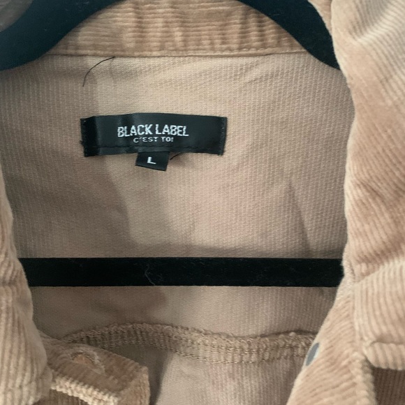 Cropped Brown Corduroy Jacket - Picture 3 of 6